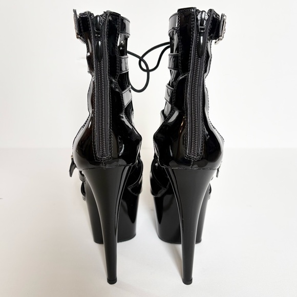 Pleaser Amore Cage Heels - Picture 6 of 16